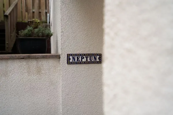 Fassade / Eingang  Ferienwohnung "Neptun"