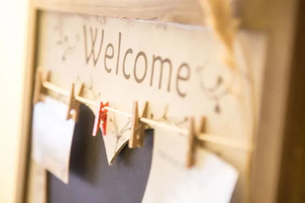 Dekoratives Detail Haus Seeadler Ferienwohnung Strandflieder