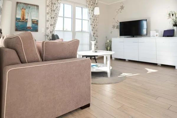 Wohnzimmer  Ferienhaus Seeschwalbe 55