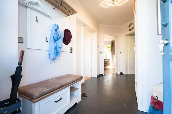 Empfang  Ferienhaus Haubenlerche 53 - Boddenglück