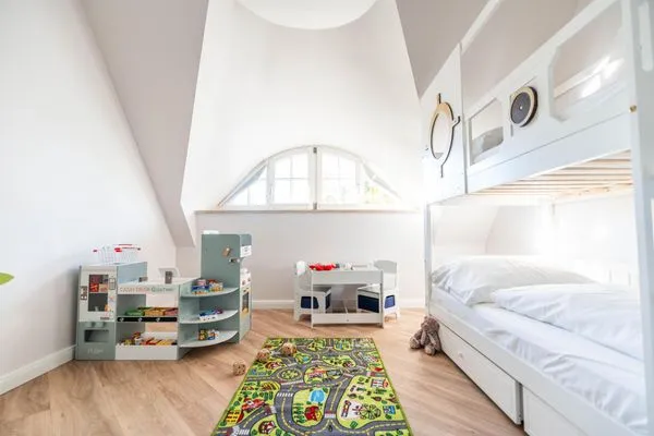 Spielanlage  Ferienhaus Haubenlerche 53 - Boddenglück