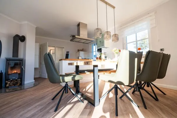 Küche / Küchenzeile  Ferienhaus Haubenlerche 53 - Boddenglück