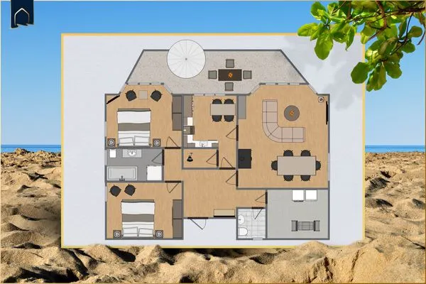 Grundriss Ostseeglück App. Ostseesonne