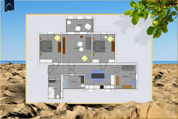 Grundriss Haus Skanska App. Landskrona