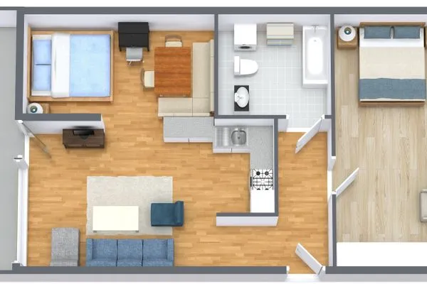 Ground plan  Apartment Abendrot by FiS - Fun in Styria