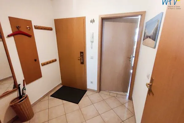 Flur Wohnpark Stadt Hamburg Ferienwohnung Appartement Seemöwe