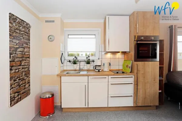 Küche / Küchenzeile Fischerhaus Ferienwohnung Nemo