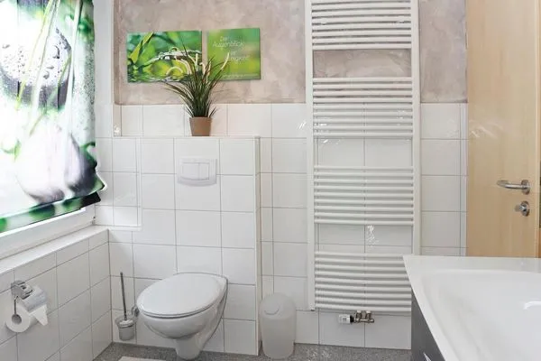 Badezimmer Fischerhaus Ferienwohnung Undine