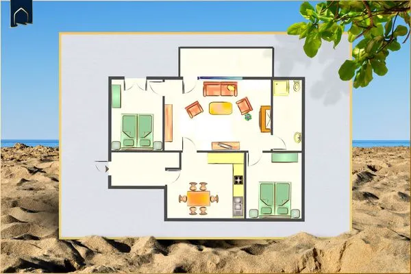 Grundriss Uns Schilfhus App. Nähstube