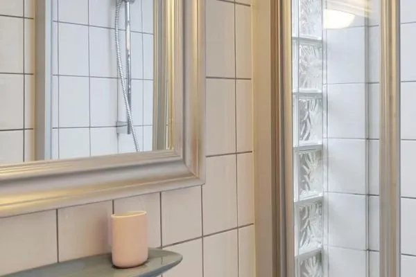 Badezimmer Ferienhaus "Kleines Haus Juist" Ferienwohnung Nordsee