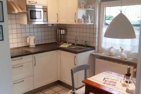 Küche / Küchenzeile Ferienhaus "Kleines Haus Juist" Ferienwohnung Nordsee
