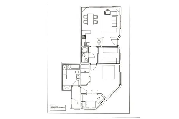 Grundriss  Les Trois Voiliers