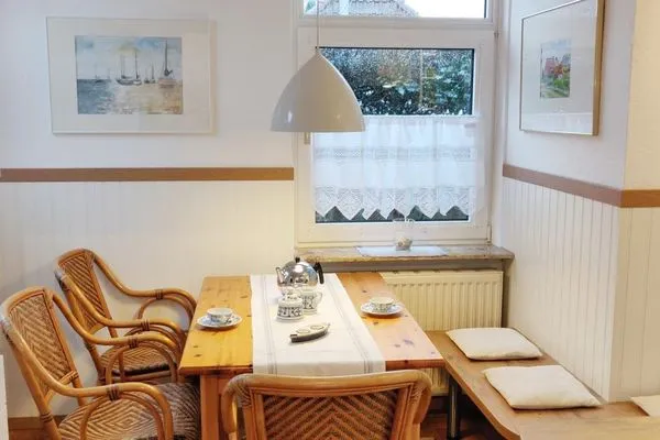 Küche / Küchenzeile Ferienhaus "Kleines Haus Juist" Ferienwohnung Wattenmeer