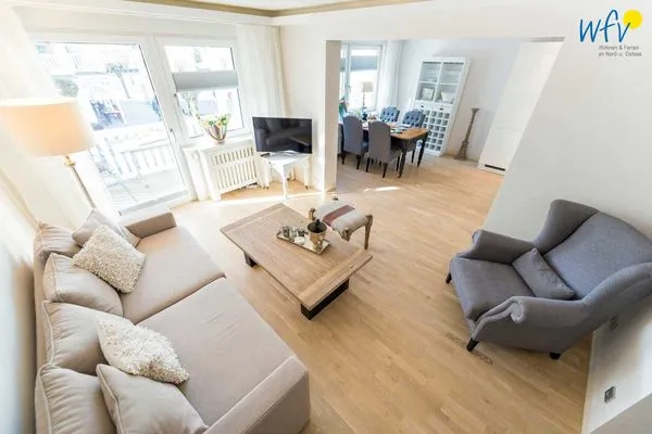 Wohnzimmer Villa Allegra Wohnung 3