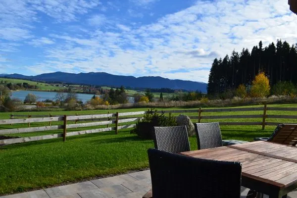 Terrasse  Jägar Chalet - Feriendorf Via Claudia Haus 73