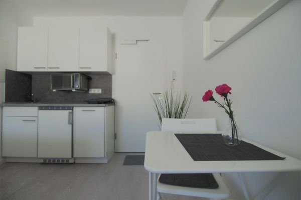 Küchenzeile im Wohnbereich