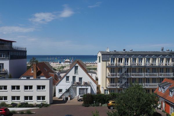 Ausblick vom Balkon