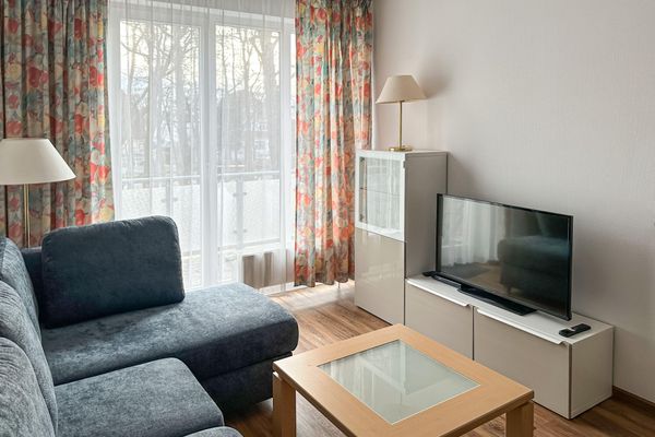 Wohnbereich mit Schlafsofa