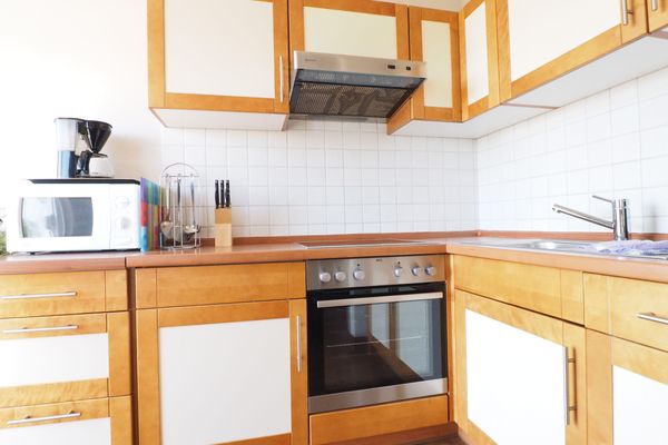 Vollständig ausgestattete Küche