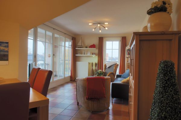 Blick in den Wohnbereich