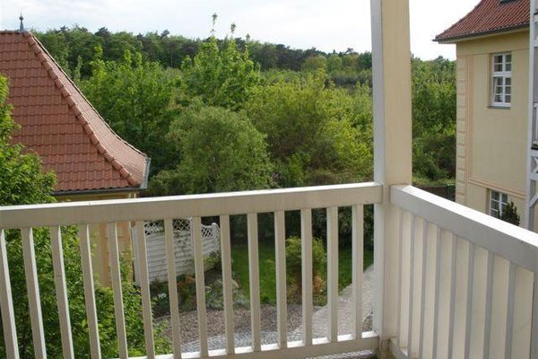 Blick vom Balkon