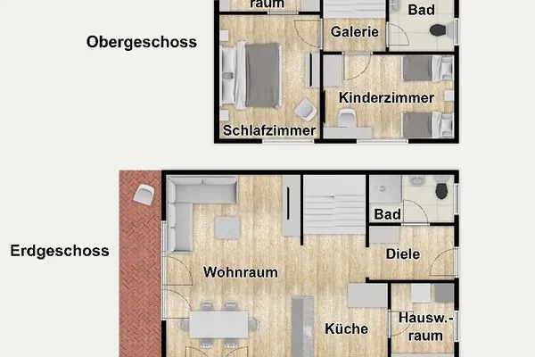 Grundriss Ferienhaus Melkerpad 28 Ferienwohnung Inselzauber
