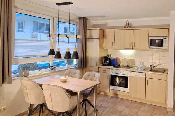 offene Küchenzeile Residenz am Strand Wohnung 4-61