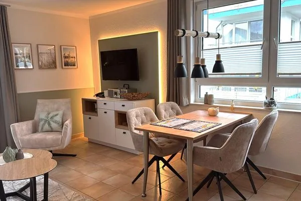 Essbereich Residenz am Strand Wohnung 4-61