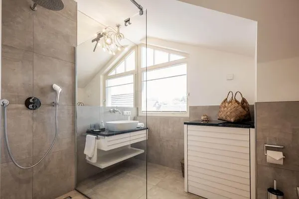 Badezimmer  Aloha Lodge Zingst