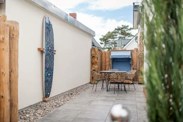 Terrasse  Aloha Lodge Zingst