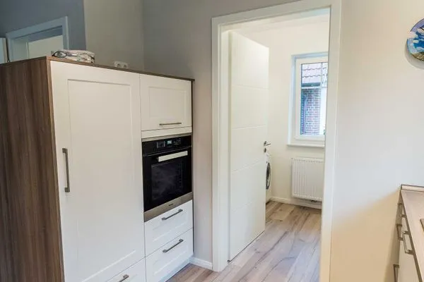 Küche / Küchenzeile Ferienhaus Melkerpad 28 Ferienwohnung Inselzauber