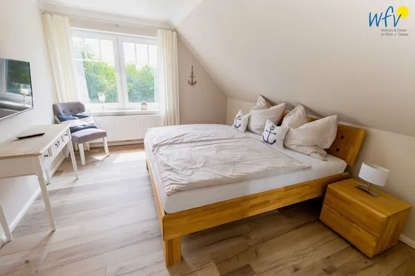 Schlafzimmer Ferienhaus Melkerpad 28 Ferienwohnung Inselzauber