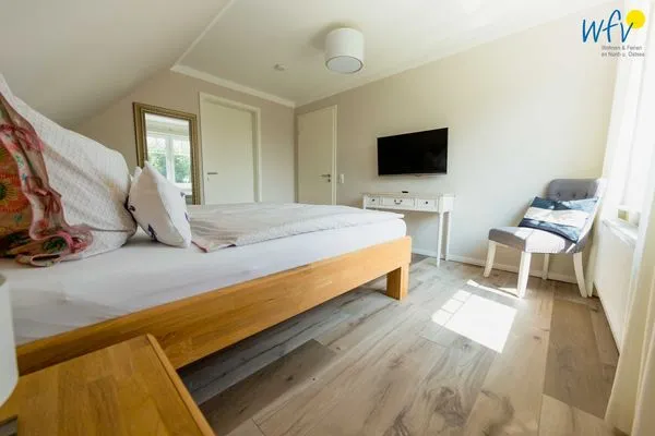 Schlafzimmer Ferienhaus Melkerpad 28 Ferienwohnung Inselzauber