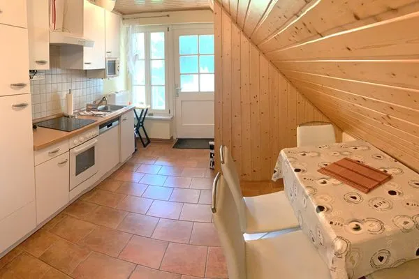 Küche / Küchenzeile  Ferienwohnung Nele 3