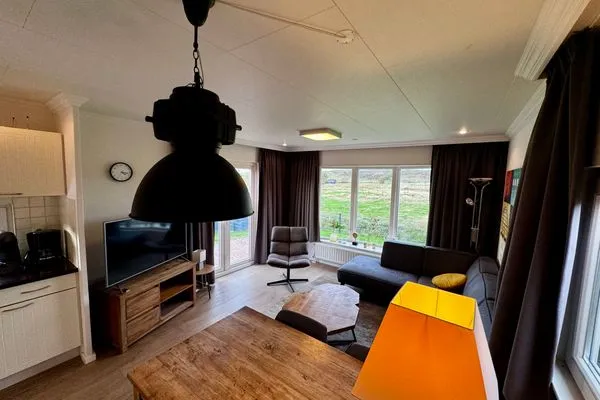  Breskens Chalet DuneView mit Zaun Haus Nr. H195