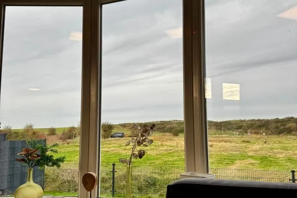  Breskens Chalet DuneView mit Zaun Haus Nr. H195