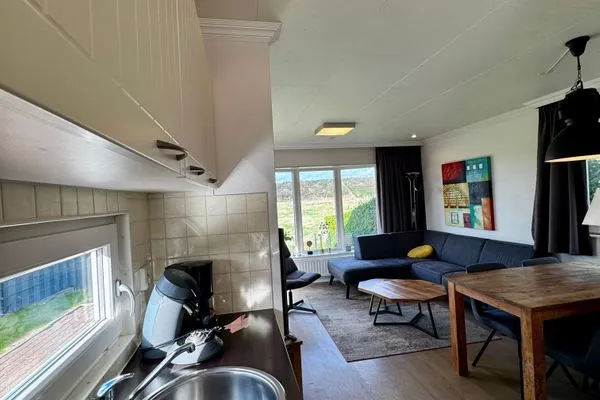  Breskens Chalet DuneView mit Zaun Haus Nr. H195