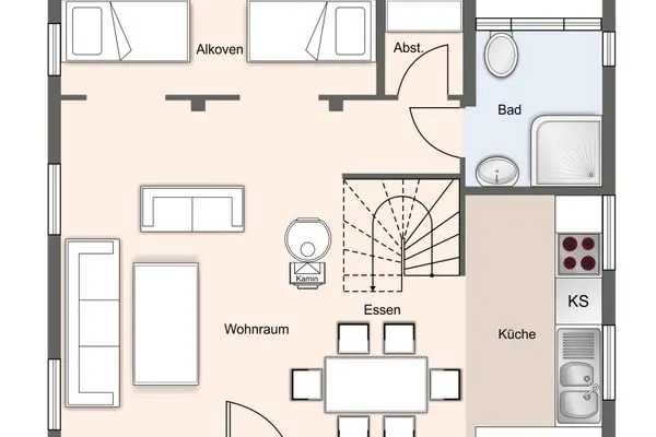 Tofthof Lütte Tofthof SPO Umland - Grundriss