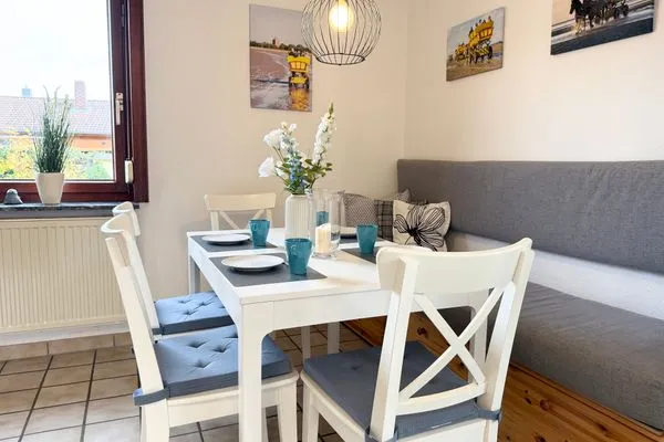  Haus Muschelnest Sahlenburg - Wohnzimmer