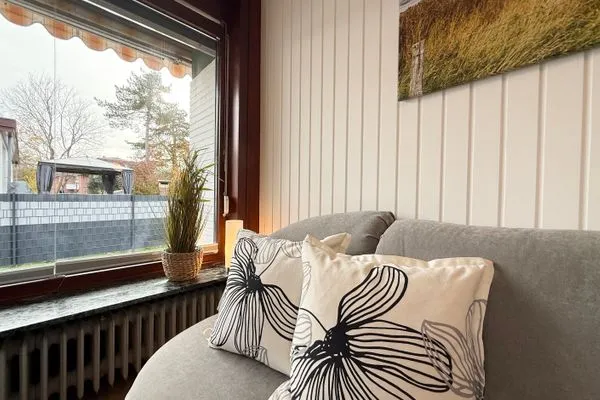  Haus Muschelnest Sahlenburg - Wohnzimmer