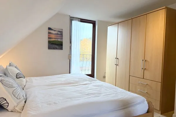  Haus Muschelnest Sahlenburg - Schlafzimmer