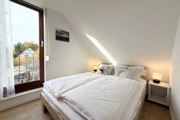  Haus Muschelnest Sahlenburg - Schlafzimmer