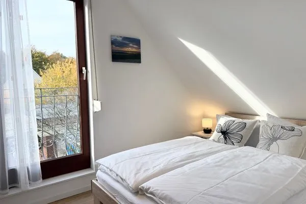  Haus Muschelnest Sahlenburg - Schlafzimmer