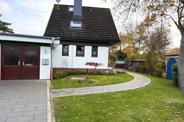  Haus Muschelnest Sahlenburg - Garten