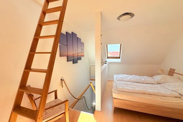 Schlafzimmer  Ferienwohnung Ankerplatz