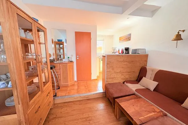 Wohnzimmer  Ferienwohnung Ankerplatz