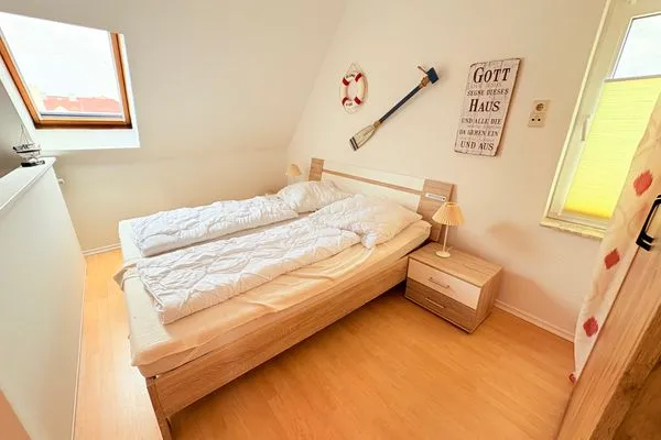 Schlafzimmer  Ferienwohnung Ankerplatz