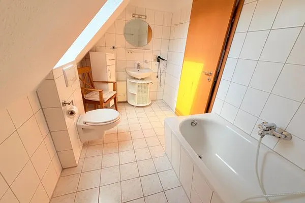 Badezimmer  Ferienwohnung Ankerplatz