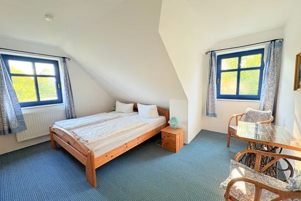 Schlafzimmer  Ferienhaus Arkona