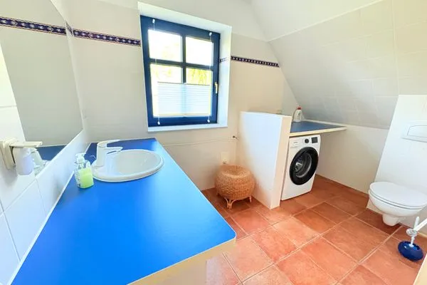 Badezimmer  Ferienhaus Arkona